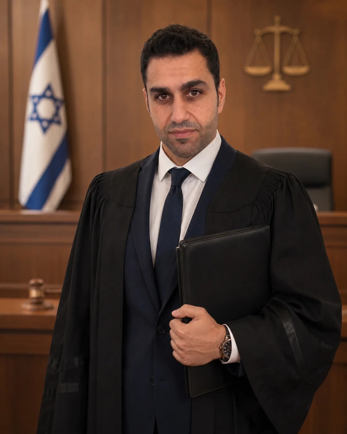 עו״ד אליאס סיילס בלבוש משפטי